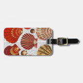 Étiquette À Bagage Argile rouge (Devant horizontal)