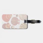 Étiquette À Bagage Argile rouge (Dos horizontal)