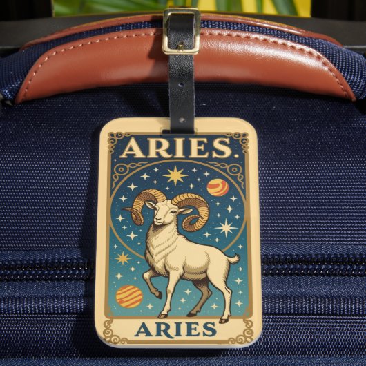 Étiquette À Bagage Aries (Insitu Rectoal 2)