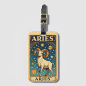 Étiquette À Bagage Aries (Devant Vertical)