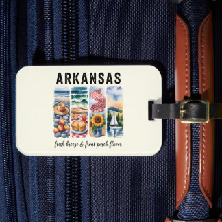 Étiquette À Bagage Arkansas - Fraîcheur de brise et de saveur avant d