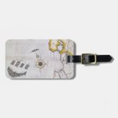 ÉTIQUETTE À BAGAGE ARMADA ESPAGNOLE, 1588 2 (Devant horizontal)