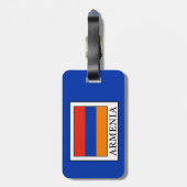Étiquette À Bagage Arménie (Dos Vertical)