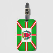 Étiquette À Bagage Armoiries de Curitiba, Brésil (Devant Vertical)