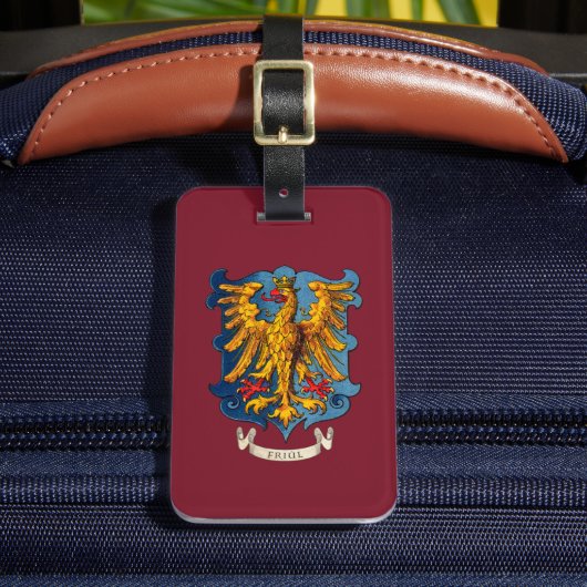 Étiquette À Bagage Armoiries du Frioul (Insitu Rectoal 2)