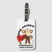 ÉTIQUETTE À BAGAGE ARMSAKIMBO 2 (Devant Vertical)