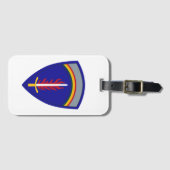 Étiquette À Bagage Army Europe USAREUR (Devant Horizontal)