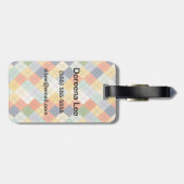 Étiquette À Bagage Arrière - plan 2 de chandail (Dos horizontal)