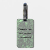 Étiquette À Bagage Arrière-plan 5 (Dos Vertical)