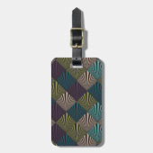 Étiquette À Bagage arrière - plan d'art pop (Devant Vertical)