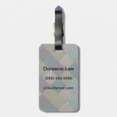 Étiquette À Bagage arrière - plan d'art pop (Dos Vertical)