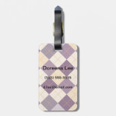 Étiquette À Bagage Arrière - plan de chandail (Dos Vertical)