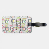 Étiquette À Bagage Arrière - plan de sushi (Dos horizontal)