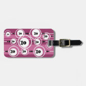 Étiquette À Bagage Arrière - plan grunge (Devant horizontal)