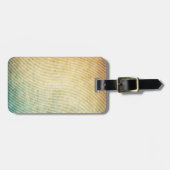 Étiquette À Bagage arrière - plan motif de bandes (Devant horizontal)