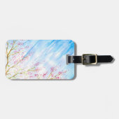 Étiquette À Bagage arrière - plan naturel (Devant horizontal)