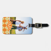 Étiquette À Bagage Arrière - plan personnalisé de photographie et de  (Devant horizontal)