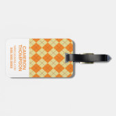 Étiquette À Bagage Arrière - plan personnalisé de photographie et de  (Dos horizontal)