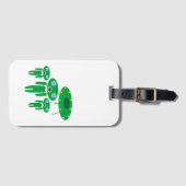 Étiquette À Bagage arrivée des Aliens (Devant Horizontal)