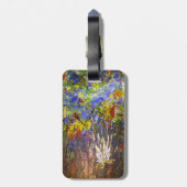 Étiquette À Bagage Art Abstrait (Dos Vertical)