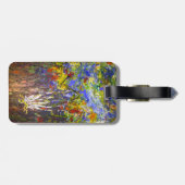 Étiquette À Bagage Art Abstrait (Dos horizontal)