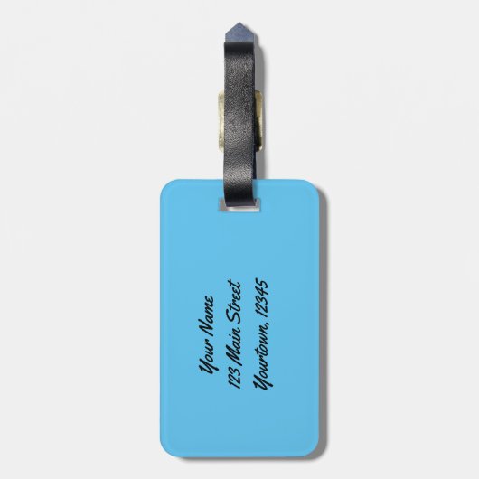 Étiquette À Bagage Art classique de la queue de queue (Dos Vertical)