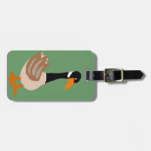 Étiquette À Bagage Art idiot de primitif d'oie (Devant horizontal)