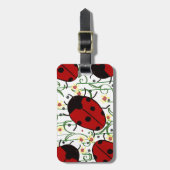 Étiquette À Bagage Art Ladybug (Devant Vertical)
