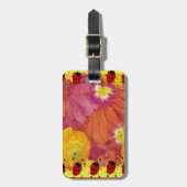 Étiquette À Bagage Art Ladybug (Devant Vertical)