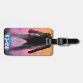 Étiquette À Bagage Art spatial exoplanète K2-18b (Devant horizontal)