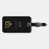 Étiquette À Bagage Articles promotionnels Immobilier moderne (Dos horizontal)