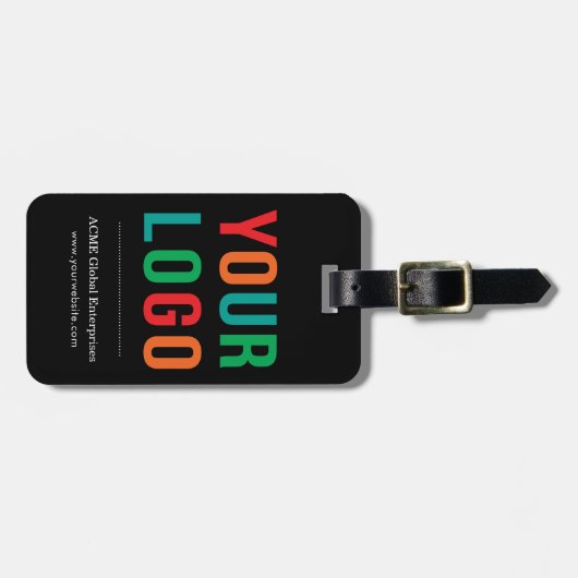 Étiquette À Bagage Articles promotionnels Non Minimum, Logo (Devant horizontal)