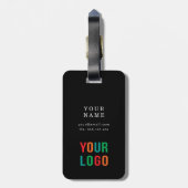 Étiquette À Bagage Articles promotionnels Non Minimum, Logo (Dos Vertical)