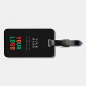 Étiquette À Bagage Articles promotionnels Non Minimum, Logo (Dos horizontal)