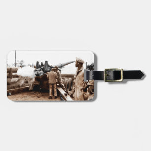 Étiquette À Bagage Artillerie afro-américaine