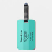 Étiquette À Bagage Artistic Swimming (Dos Vertical)