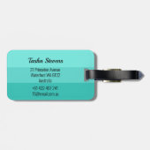 Étiquette À Bagage Artistic Swimming (Dos horizontal)