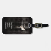 Étiquette À Bagage Arts martiaux frais (Devant horizontal)