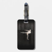 Étiquette À Bagage Arts martiaux frais (Dos Vertical)