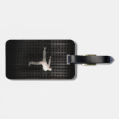 Étiquette À Bagage Arts martiaux frais (Dos horizontal)