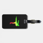 Étiquette À Bagage Arts martiaux lisses (Dos horizontal)