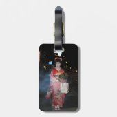 Étiquette À Bagage Asakusa Geisha Neo Tokyo (Dos Vertical)