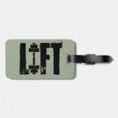 ÉTIQUETTE À BAGAGE ASCENSEUR (Dos horizontal)