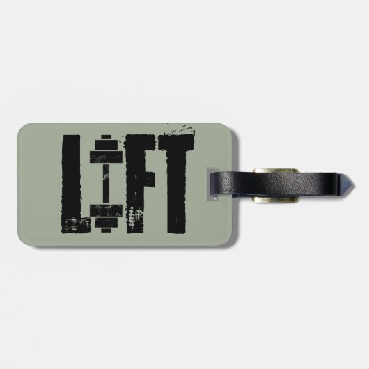 ÉTIQUETTE À BAGAGE ASCENSEUR (Dos horizontal)