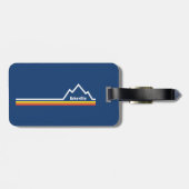 Étiquette À Bagage Asheville (Dos horizontal)