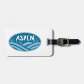 Étiquette À Bagage Aspen Colorado Extérieur (Devant horizontal)