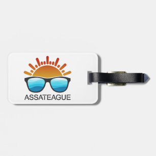 Étiquette À Bagage Assateague Island Maryland Virginie Lunettes de so