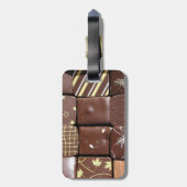 Étiquette À Bagage Assortiments de chocolat (Dos Vertical)
