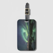 Étiquette À Bagage Astro-Photo auriculaire du Nord (Devant Vertical)