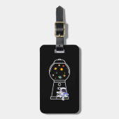 Étiquette À Bagage Astronaute (Devant Vertical)